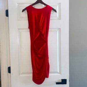 Red cut-out cocktail dress! Size Small